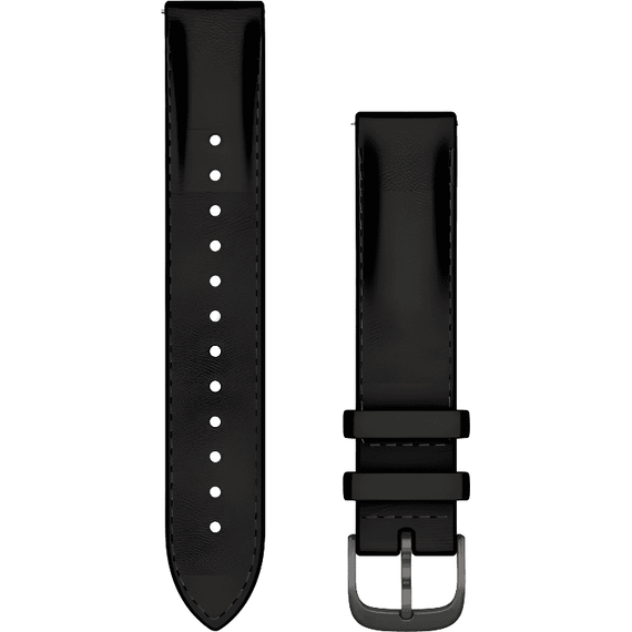 Ремешок сменный Garmin Quick Release | 18 мм | Black Leather, Цвет: Black Leather