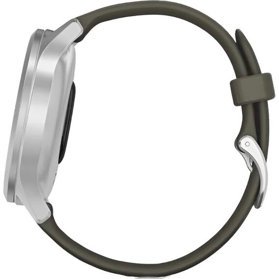 Смарт-часы Garmin Vívomove Style Silver Aluminum Case/Moss, Версия: Vívomove Style, Цвет: Silver Aluminum Case/Moss, изображение 8 Смарт-часы Garmin Vívomove Style Silver Aluminum Case/Moss, Версия: Vívomove Style, Цвет: Silver Aluminum Case/Moss, изображение 8