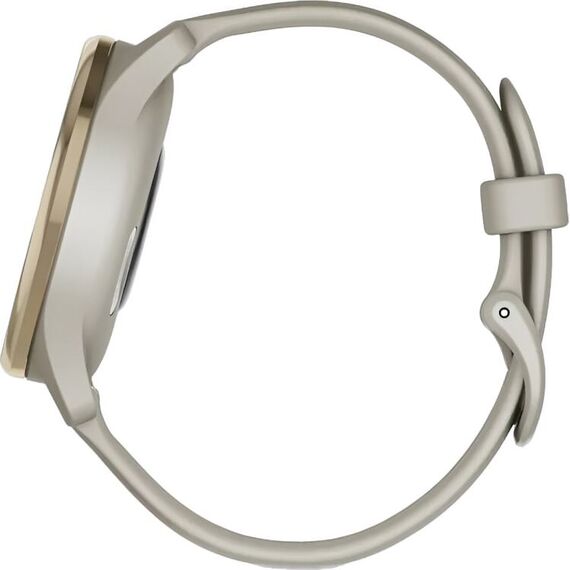 Смарт-часы Garmin Vívomove Trend Cream Gold Stainless Steel Bezel/French Gray, Версия: Vívomove Trend, Цвет: Cream Gold Stainless Steel Bezel/French Gray, изображение 8 Смарт-часы Garmin Vívomove Trend Cream Gold Stainless Steel Bezel/French Gray, Версия: Vívomove Trend, Цвет: Cream Gold Stainless Steel Bezel/French Gray, изображение 8