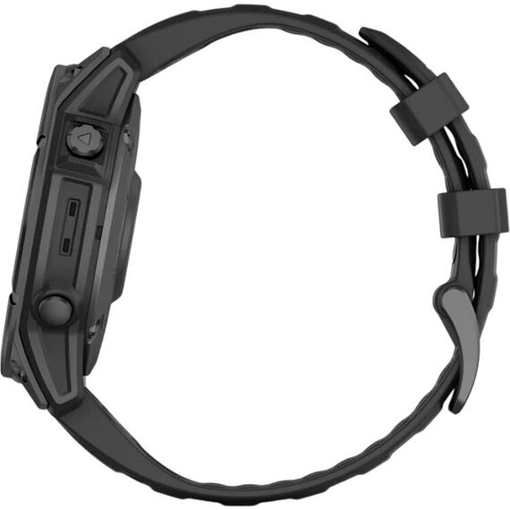 Смарт-часы Garmin Fēnix 8 E | 47 mm | Slate Gray Steel/Black, Версия: Fēnix E, Размер корпуса : 47 мм, Цвет: Slate Gray Steel/Black, изображение 7 Смарт-часы Garmin Fēnix 8 E | 47 mm | Slate Gray Steel/Black, Версия: Fēnix E, Размер корпуса : 47 мм, Цвет: Slate Gray Steel/Black, изображение 7