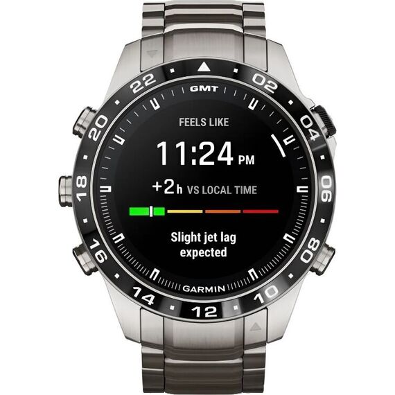 Смарт-часы Garmin Marq Aviator (Gen 2), Версия: Aviator, Материал корпуса: Титан (класс 5), изображение 3 Смарт-часы Garmin Marq Aviator (Gen 2), Версия: Aviator, Материал корпуса: Титан (класс 5), изображение 3