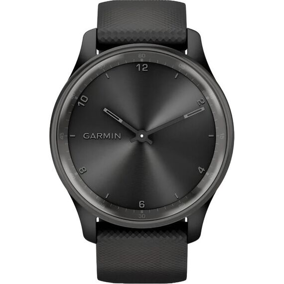 Смарт-часы Garmin Vívomove Trend Slate Stainless Steel Bezel/Black, Версия: Vívomove Trend, Цвет: Slate Stainless Steel Bezel/Black, изображение 3 Смарт-часы Garmin Vívomove Trend Slate Stainless Steel Bezel/Black, Версия: Vívomove Trend, Цвет: Slate Stainless Steel Bezel/Black, изображение 3