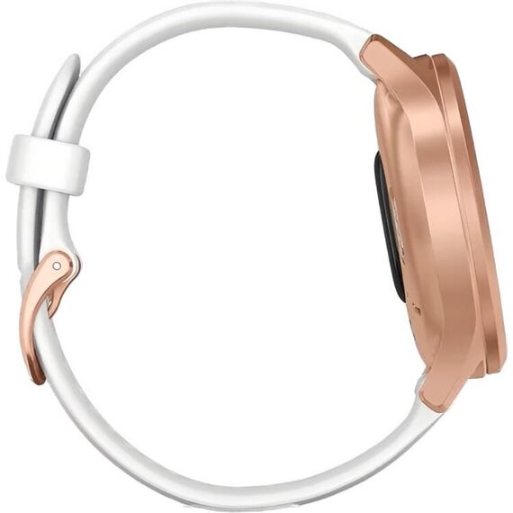 Смарт-часы Garmin Vívomove Style Rose Gold Aluminum Case/White, Версия: Vívomove Style, Цвет: Rose Gold Aluminum Case/White, изображение 6 Смарт-часы Garmin Vívomove Style Rose Gold Aluminum Case/White, Версия: Vívomove Style, Цвет: Rose Gold Aluminum Case/White, изображение 6