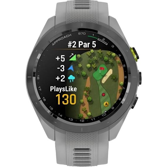 Смарт-часы Garmin Approach S70 | 42 mm | Black Ceramic Bezel/Powder Gray, Размер корпуса : 42 мм, Цвет: Black Ceramic Bezel/Powder Gray, изображение 3 Смарт-часы Garmin Approach S70 | 42 mm | Black Ceramic Bezel/Powder Gray, Размер корпуса : 42 мм, Цвет: Black Ceramic Bezel/Powder Gray, изображение 3