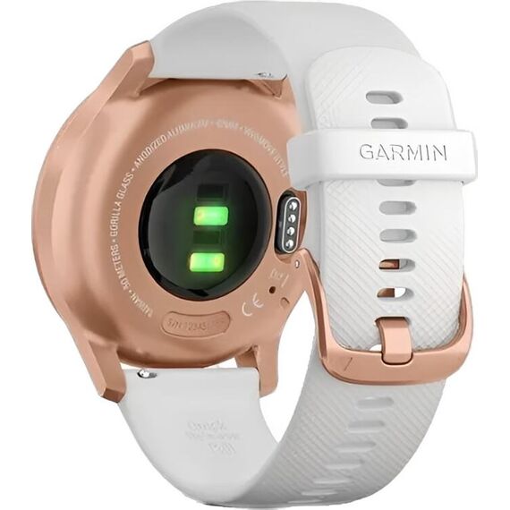 Смарт-часы Garmin Vívomove Style Rose Gold Aluminum Case/White, Версия: Vívomove Style, Цвет: Rose Gold Aluminum Case/White, изображение 7 Смарт-часы Garmin Vívomove Style Rose Gold Aluminum Case/White, Версия: Vívomove Style, Цвет: Rose Gold Aluminum Case/White, изображение 7