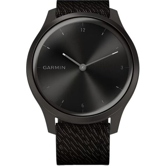 Смарт-часы Garmin Vívomove Style Graphite Aluminum Case/Black Pepper Woven Nylon Band, Версия: Vívomove Style, Цвет: Graphite Aluminum Case/Black Pepper Woven Nylon Band, изображение 3 Смарт-часы Garmin Vívomove Style Graphite Aluminum Case/Black Pepper Woven Nylon Band, Версия: Vívomove Style, Цвет: Graphite Aluminum Case/Black Pepper Woven Nylon Band, изображение 3