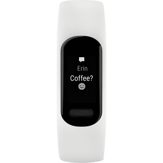 Фитнес-браслет Garmin Vívosmart 5 White, Размер корпуса : Маленький/средний, Цвет: White, изображение 5 Фитнес-браслет Garmin Vívosmart 5 White, Размер корпуса : Маленький/средний, Цвет: White, изображение 5