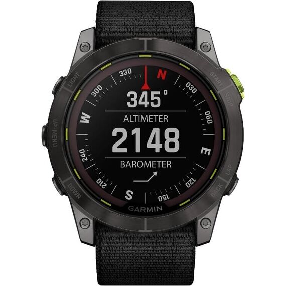 Смарт-часы Garmin Enduro 2 Carbon Gray DLC Titanium, изображение 3 Смарт-часы Garmin Enduro 2 Carbon Gray DLC Titanium, изображение 3