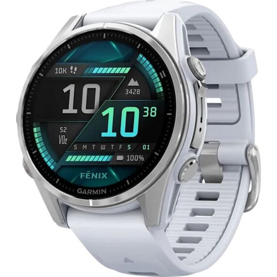 Смарт-часы Garmin Fēnix 8 Amoled | 43 mm | Whitestone, Версия: Amoled, Размер корпуса : 43 мм, Цвет: Whitestone