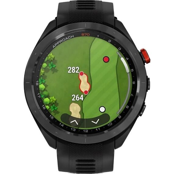 Смарт-часы Garmin Approach S70 - 47 mm Black Ceramic Bezel/Black, Размер корпуса : 47 мм, Цвет: Black Ceramic Bezel/Black, изображение 5 Смарт-часы Garmin Approach S70 - 47 mm Black Ceramic Bezel/Black, Размер корпуса : 47 мм, Цвет: Black Ceramic Bezel/Black, изображение 5