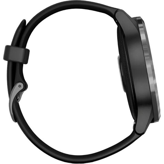 Смарт-часы Garmin Vívoactive 4 Slate Stainless Steel Bezel/Black, Размер корпуса : 45 мм, Цвет: Black, изображение 6 Смарт-часы Garmin Vívoactive 4 Slate Stainless Steel Bezel/Black, Размер корпуса : 45 мм, Цвет: Black, изображение 6