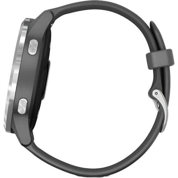Смарт-часы Garmin Vívoactive 4 Silver Stainless Steel Bezel/Shadow Gray, Размер корпуса : 45 мм, Цвет: Shadow Gray, изображение 8 Смарт-часы Garmin Vívoactive 4 Silver Stainless Steel Bezel/Shadow Gray, Размер корпуса : 45 мм, Цвет: Shadow Gray, изображение 8