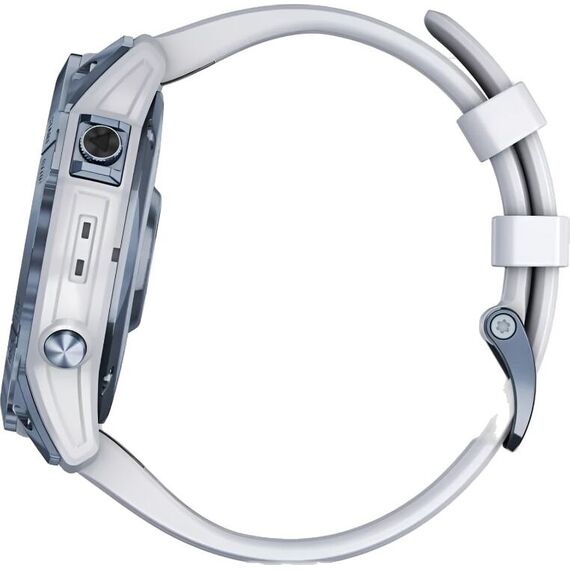 Смарт-часы Garmin Fēnix 7X Sapphire Solar Edition Mineral Blue Titanium/Whitestone, Версия: Sapphire Solar, Размер корпуса : 51 мм, Цвет: Mineral Blue Titanium/Whitestone, изображение 8