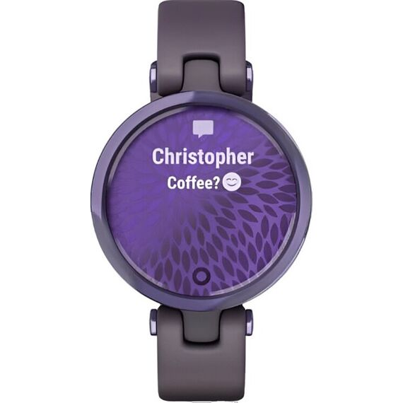 Смарт-часы Garmin Lily Sport Edition Midnight Orchid/Deep Orchid, Версия: Sport, Цвет: Midnight Orchid/Deep Orchid, изображение 5 Смарт-часы Garmin Lily Sport Edition Midnight Orchid/Deep Orchid, Версия: Sport, Цвет: Midnight Orchid/Deep Orchid, изображение 5