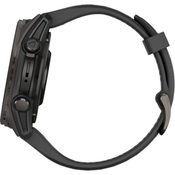 Смарт-часы Garmin Fēnix 8 Amoled | 43 mm | Black/Pebble Gray, Версия: Amoled, Размер корпуса : 43 мм, Цвет: Black/Pebble Gray, изображение 7 Смарт-часы Garmin Fēnix 8 Amoled | 43 mm | Black/Pebble Gray, Версия: Amoled, Размер корпуса : 43 мм, Цвет: Black/Pebble Gray, изображение 7