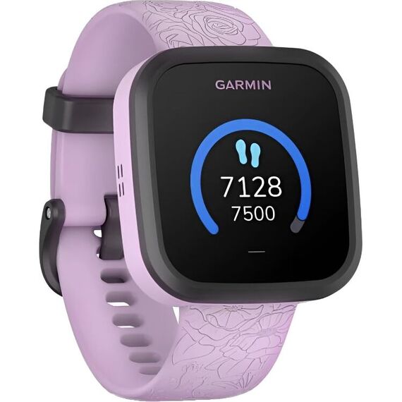 Смарт-часы Garmin Bounce Lilac Floral, Цвет: Lilac Floral, изображение 4 Смарт-часы Garmin Bounce Lilac Floral, Цвет: Lilac Floral, изображение 4