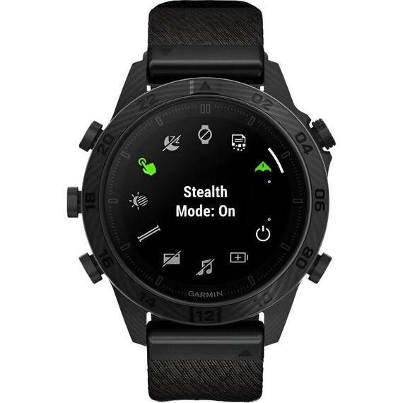 Смарт-часы Garmin Marq Commander (Gen 2) Carbon Edition, Версия: Commander, Материал корпуса: Титан (класс 5), изображение 5 Смарт-часы Garmin Marq Commander (Gen 2) Carbon Edition, Версия: Commander, Материал корпуса: Титан (класс 5), изображение 5