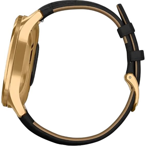 Смарт-часы Garmin Vívomove Luxe 24K Gold PVD Stainless Steel Case/Black, Версия: Vívomove Luxe, Цвет: Gold PVD Stainless Steel Case/Black, изображение 8 Смарт-часы Garmin Vívomove Luxe 24K Gold PVD Stainless Steel Case/Black, Версия: Vívomove Luxe, Цвет: Gold PVD Stainless Steel Case/Black, изображение 8