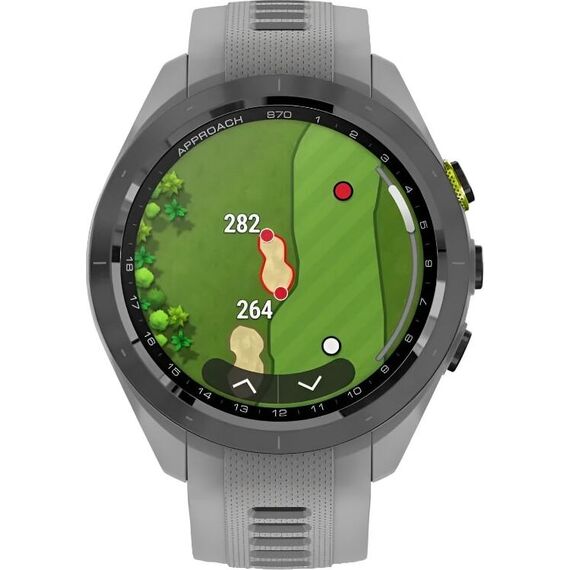 Смарт-часы Garmin Approach S70 | 42 mm | Black Ceramic Bezel/Powder Gray, Размер корпуса : 42 мм, Цвет: Black Ceramic Bezel/Powder Gray, изображение 5 Смарт-часы Garmin Approach S70 | 42 mm | Black Ceramic Bezel/Powder Gray, Размер корпуса : 42 мм, Цвет: Black Ceramic Bezel/Powder Gray, изображение 5