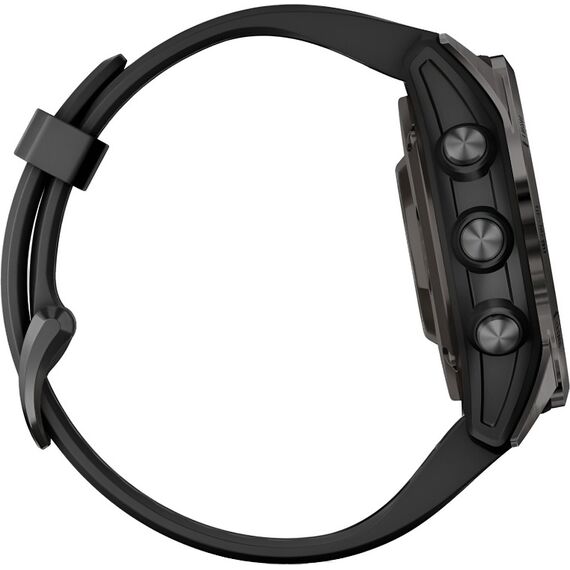 Смарт-часы Garmin Epix Pro (Gen 2) Sapphire Edition | 42 mm | Carbon Gray DLC Titanium, Версия: Pro | Sapphire, Размер корпуса : 42 мм, Цвет: Carbon Gray DLC Titanium, изображение 6 Смарт-часы Garmin Epix Pro (Gen 2) Sapphire Edition | 42 mm | Carbon Gray DLC Titanium, Версия: Pro | Sapphire, Размер корпуса : 42 мм, Цвет: Carbon Gray DLC Titanium, изображение 6