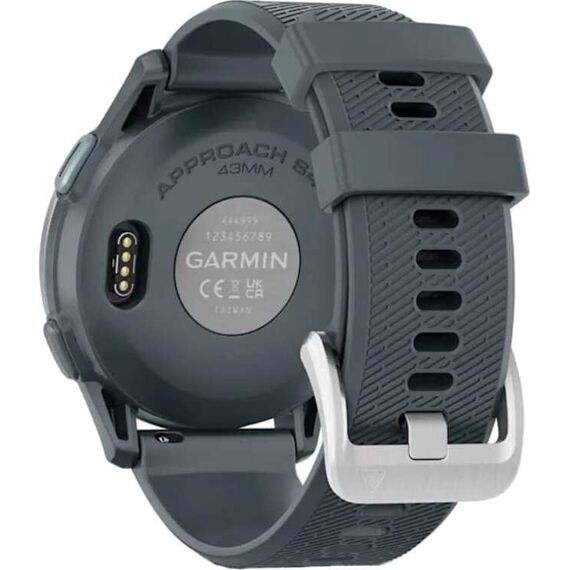 Смарт-часы Garmin Approach S44 Silver Aluminum Bezel/Twilight, Версия: S44, Цвет: Silver Aluminum Bezel/Twilight, изображение 6 Смарт-часы Garmin Approach S44 Silver Aluminum Bezel/Twilight, Версия: S44, Цвет: Silver Aluminum Bezel/Twilight, изображение 6