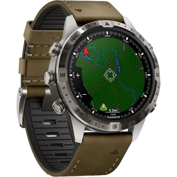 Смарт-часы Garmin Marq Adventurer (Gen 2), Версия: Adventurer, Материал корпуса: Титан (Grade 5) с DLC, изображение 4 Смарт-часы Garmin Marq Adventurer (Gen 2), Версия: Adventurer, Материал корпуса: Титан (Grade 5) с DLC, изображение 4