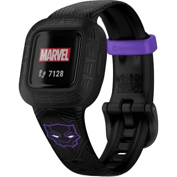 Смарт-часы Garmin Vívofit jr. 3 Marvel Black Panther Special Edition, Версия: Marvel, Цвет: Black Panther