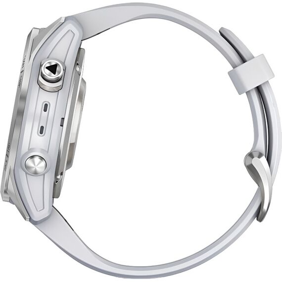 Смарт-часы Garmin Epix Pro (Gen 2) Standard Edition 42 mm Silver/Whitestone, Версия: Pro | Standard, Размер корпуса : 42 мм, Цвет: Silver/Whitestone, изображение 8 Смарт-часы Garmin Epix Pro (Gen 2) Standard Edition 42 mm Silver/Whitestone, Версия: Pro | Standard, Размер корпуса : 42 мм, Цвет: Silver/Whitestone, изображение 8