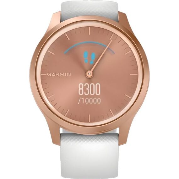 Смарт-часы Garmin Vívomove Style Rose Gold Aluminum Case/White, Версия: Vívomove Style, Цвет: Rose Gold Aluminum Case/White, изображение 5 Смарт-часы Garmin Vívomove Style Rose Gold Aluminum Case/White, Версия: Vívomove Style, Цвет: Rose Gold Aluminum Case/White, изображение 5
