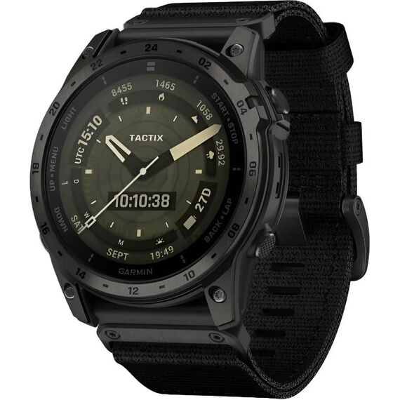 Смарт-часы Garmin Tactix 7 Amoled Edition, Версия: Amoled, Цвет: Black