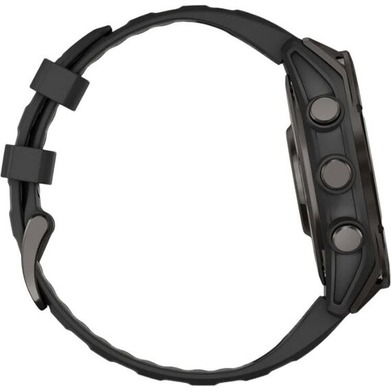 Смарт-часы Garmin Fēnix 8 Amoled | 47 mm | Black/Pebble Gray, Версия: Amoled, Размер корпуса : 47 мм, Цвет: Black/Pebble Gray, изображение 6 Смарт-часы Garmin Fēnix 8 Amoled | 47 mm | Black/Pebble Gray, Версия: Amoled, Размер корпуса : 47 мм, Цвет: Black/Pebble Gray, изображение 6