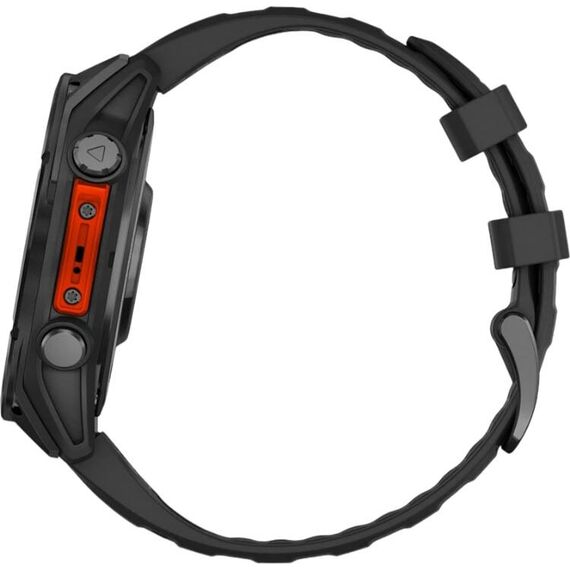 Смарт-часы Garmin Fēnix 8 Amoled | 47 mm | Slate Gray/Black, Версия: Amoled, Размер корпуса : 47 мм, Цвет: Slate Gray/Black, изображение 8 Смарт-часы Garmin Fēnix 8 Amoled | 47 mm | Slate Gray/Black, Версия: Amoled, Размер корпуса : 47 мм, Цвет: Slate Gray/Black, изображение 8