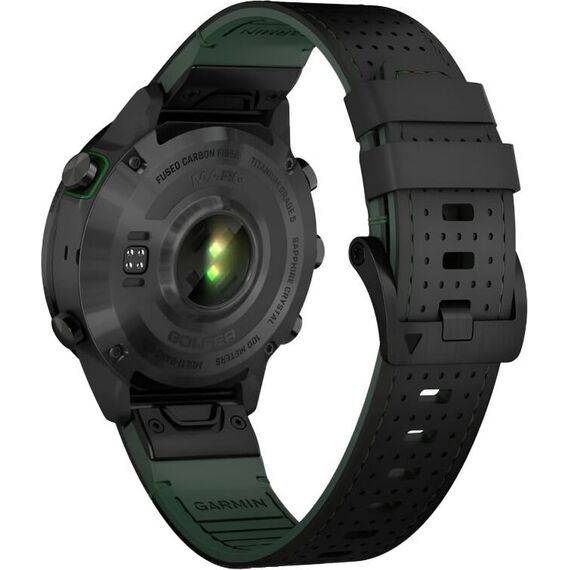 Смарт-часы Garmin Marq Golfer (Gen 2) Carbon Edition, Версия: Golfer, Материал корпуса: Плавленое углеродное волокно с титановой задней крышкой, изображение 7 Смарт-часы Garmin Marq Golfer (Gen 2) Carbon Edition, Версия: Golfer, Материал корпуса: Плавленое углеродное волокно с титановой задней крышкой, изображение 7