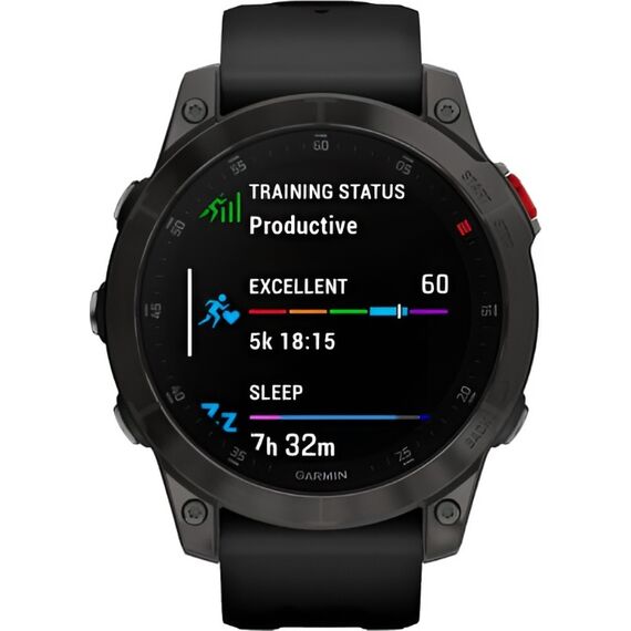 Смарт-часы Garmin Epix (Gen 2) Sapphire Edition | 47 mm | Black Titanium, Версия: Sapphire, Цвет: Black Titanium, изображение 3 Смарт-часы Garmin Epix (Gen 2) Sapphire Edition | 47 mm | Black Titanium, Версия: Sapphire, Цвет: Black Titanium, изображение 3