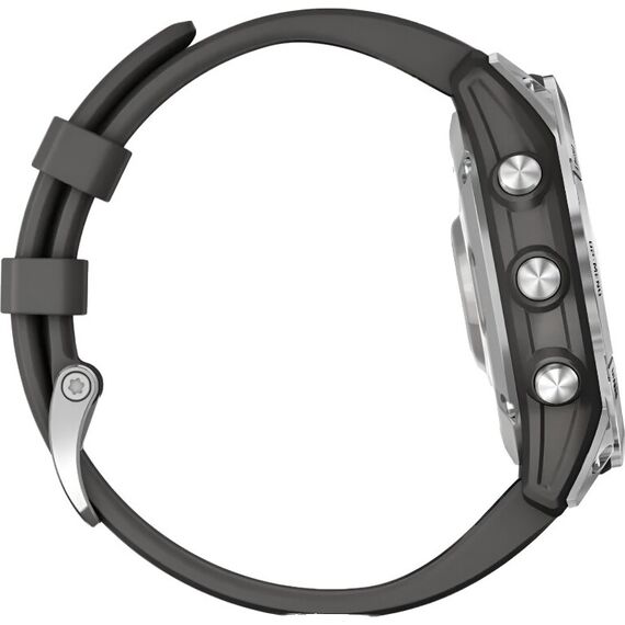 Смарт-часы Garmin Epix (Gen 2) Standard Edition 47 mm Slate Steel/Graphite, Версия: Standard, Цвет: Slate Steel/Graphite, изображение 6 Смарт-часы Garmin Epix (Gen 2) Standard Edition 47 mm Slate Steel/Graphite, Версия: Standard, Цвет: Slate Steel/Graphite, изображение 6