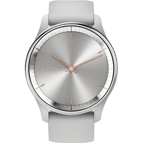 Смарт-часы Garmin Vívomove Trend Silver Stainless Steel Bezel/Mist Gray, Версия: Vívomove Trend, Цвет: Silver Stainless Steel Bezel/Mist Gray, изображение 3 Смарт-часы Garmin Vívomove Trend Silver Stainless Steel Bezel/Mist Gray, Версия: Vívomove Trend, Цвет: Silver Stainless Steel Bezel/Mist Gray, изображение 3