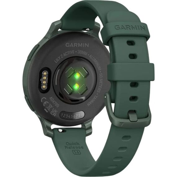 Смарт-часы Garmin Lily 2 Active Jasper Green/Jasper Green, Модель: Active, Цвет: Jasper Green, изображение 7 Смарт-часы Garmin Lily 2 Active Jasper Green/Jasper Green, Модель: Active, Цвет: Jasper Green, изображение 7