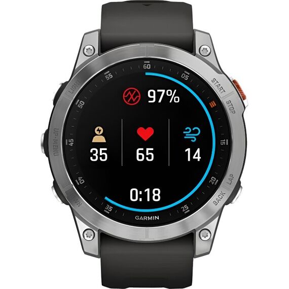 Смарт-часы Garmin Epix (Gen 2) Standard Edition 47 mm Slate Steel/Graphite, Версия: Standard, Цвет: Slate Steel/Graphite, изображение 5 Смарт-часы Garmin Epix (Gen 2) Standard Edition 47 mm Slate Steel/Graphite, Версия: Standard, Цвет: Slate Steel/Graphite, изображение 5
