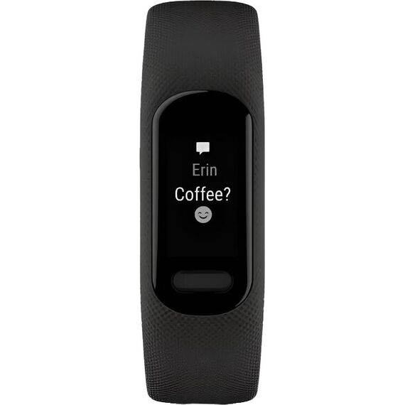 Фитнес-браслет Garmin Vívosmart 5 Black, Размер корпуса : Маленький/средний, Цвет: Black, изображение 5 Фитнес-браслет Garmin Vívosmart 5 Black, Размер корпуса : Маленький/средний, Цвет: Black, изображение 5