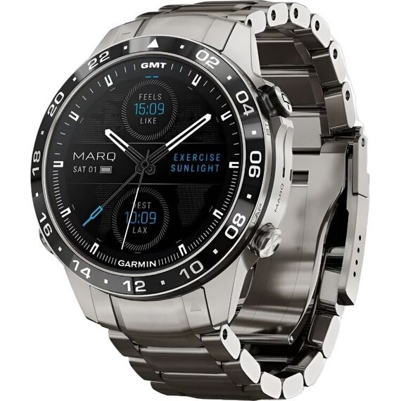 Смарт-часы Garmin Marq Aviator (Gen 2), Версия: Aviator, Материал корпуса: Титан (класс 5)