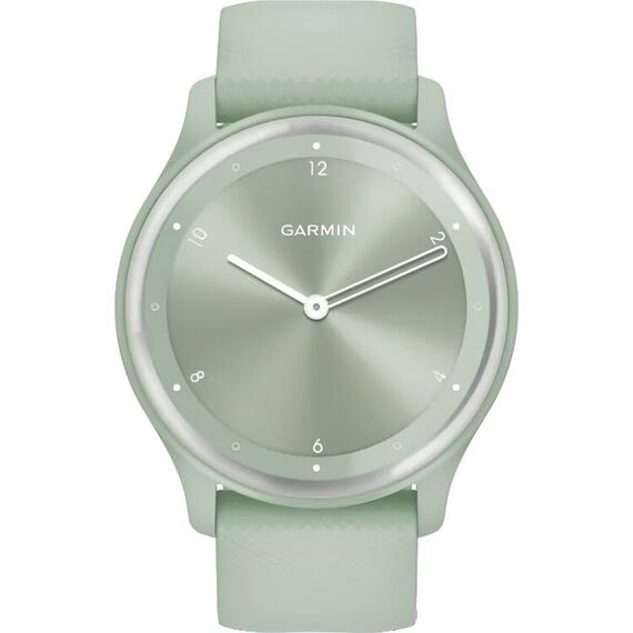 Смарт-часы Garmin Vívomove Sport Cool Mint Case/Silver Accents, Версия: Vívomove Sport, Цвет: Mint Case/Silver Accents, изображение 3 Смарт-часы Garmin Vívomove Sport Cool Mint Case/Silver Accents, Версия: Vívomove Sport, Цвет: Mint Case/Silver Accents, изображение 3