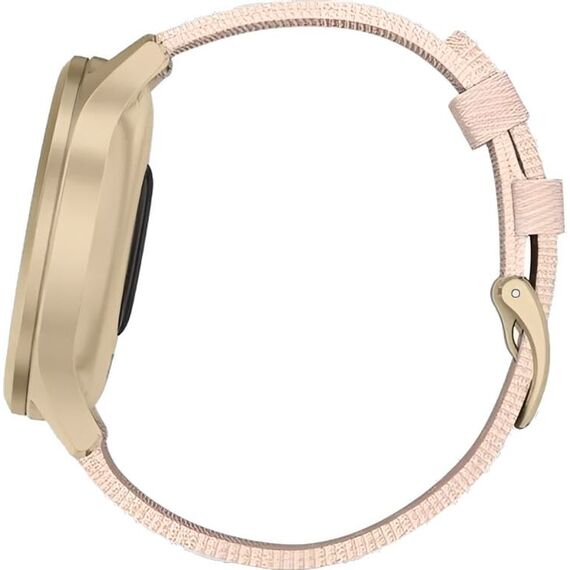 Смарт-часы Garmin Vívomove Style Light Gold Aluminum Case/Blush Pink Woven Nylon Band, Версия: Vívomove Style, Цвет: Light Gold Aluminum Case/Blush Pink Woven Nylon Band, изображение 8 Смарт-часы Garmin Vívomove Style Light Gold Aluminum Case/Blush Pink Woven Nylon Band, Версия: Vívomove Style, Цвет: Light Gold Aluminum Case/Blush Pink Woven Nylon Band, изображение 8