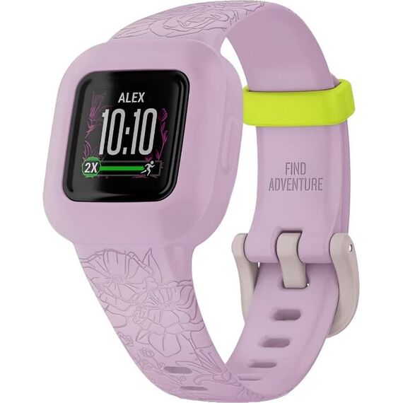 Смарт-часы Garmin Vívofit jr. 3 Garmin Lilac Floral, Версия: Garmin, Цвет: Lilac Floral