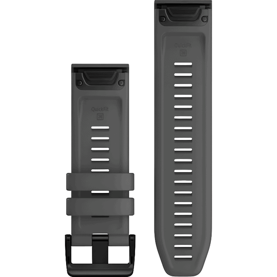 Ремешок сменный Garmin QuickFit | 26 мм | Slate Gray, Цвет: Slate Gray, изображение 2 Ремешок сменный Garmin QuickFit | 26 мм | Slate Gray, Цвет: Slate Gray, изображение 2