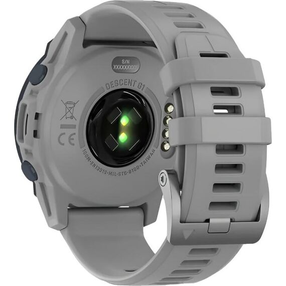 Смарт-часы Garmin Descent G1 Powder Gray, Версия: Standard, Цвет: Powder Gray, изображение 7 Смарт-часы Garmin Descent G1 Powder Gray, Версия: Standard, Цвет: Powder Gray, изображение 7