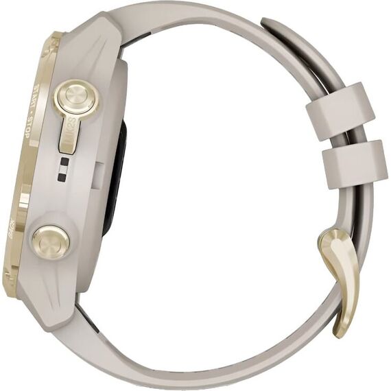 Смарт-часы Garmin Descent Mk2S Light Gold/Light Sand, Размер корпуса : 43 мм, Цвет: Light Gold/Light Sand, изображение 8 Смарт-часы Garmin Descent Mk2S Light Gold/Light Sand, Размер корпуса : 43 мм, Цвет: Light Gold/Light Sand, изображение 8