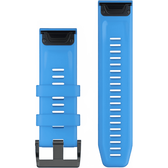 Ремешок сменный Garmin QuickFit | 26 мм | Cyan Blue, Цвет: Cyan Blue, изображение 2 Ремешок сменный Garmin QuickFit | 26 мм | Cyan Blue, Цвет: Cyan Blue, изображение 2