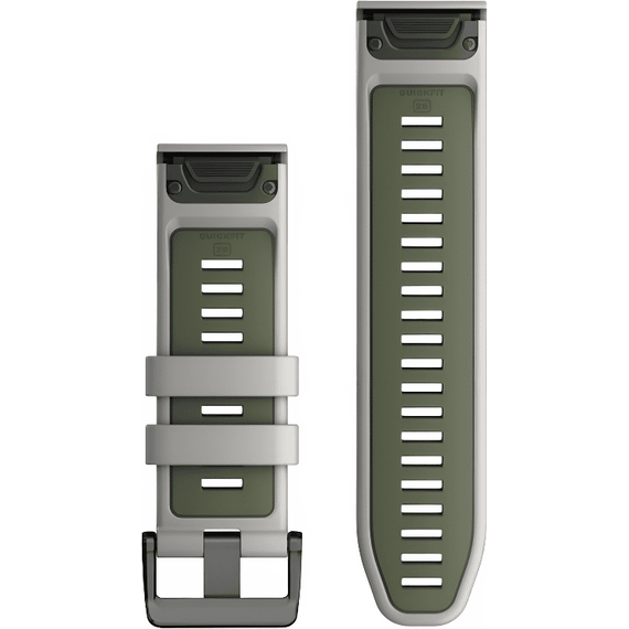 Ремешок сменный Garmin QuickFit | 26 мм | Fog Gray/Moss, Цвет: Fog Gray/Moss, изображение 2 Ремешок сменный Garmin QuickFit | 26 мм | Fog Gray/Moss, Цвет: Fog Gray/Moss, изображение 2
