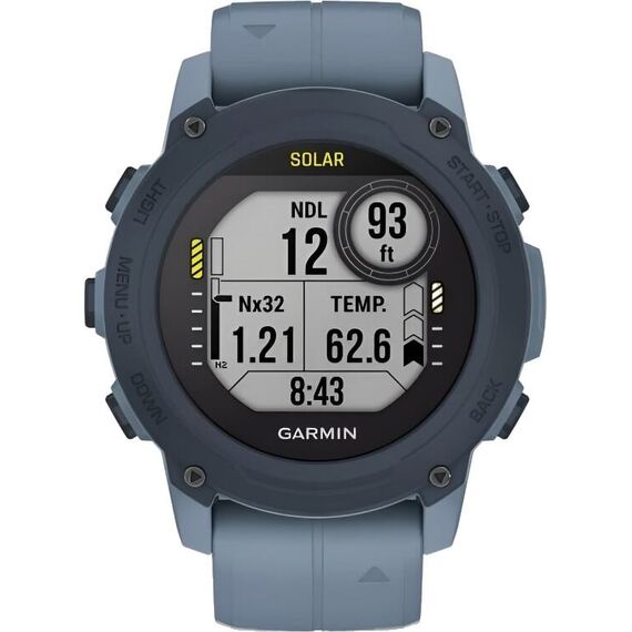 Смарт-часы Garmin Descent G1 Solar Hurricane Blue, Версия: Solar, Цвет: Hurricane Blue, изображение 3 Смарт-часы Garmin Descent G1 Solar Hurricane Blue, Версия: Solar, Цвет: Hurricane Blue, изображение 3
