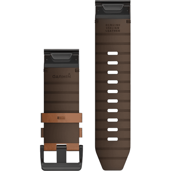 Ремешок сменный Garmin QuickFit | 26 мм | Chestnut Leather, Цвет: Chestnut Leather, изображение 2 Ремешок сменный Garmin QuickFit | 26 мм | Chestnut Leather, Цвет: Chestnut Leather, изображение 2